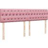 Box spring postel s matrací 180 x 200 cm samet [3288685] (Barva Tmavě šedá)