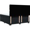 Box spring postel s matrací 180 x 200 cm samet [3290985] (Barva Tmavě šedá)