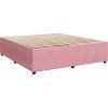 Box spring postel s matrací tmavě 180x200 cm samet [3292413] (Barva Tmavě šedá)