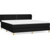 Box spring postel s matrací 160x200 cm textil [3126739] (Barva Modrá)