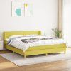 Box spring postel s matrací 160x200 cm textil [3126739] (Barva Modrá)