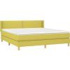 Box spring postel s matrací 160x200 cm textil [3130202] (Barva Tmavě šedá)