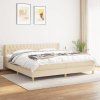 Box spring postel s matrací 160 x 200 cm textil [3130527] (Barva Modrá)