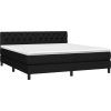 Box spring postel s matrací 160x200 cm textil [3140305] (Barva Světle šedá)