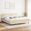 Box spring postel s matrací 160x200 cm textil [3140305] (Barva Světle šedá)
