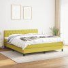 Box spring postel s matrací 160x200 cm textil [3140305] (Barva Světle šedá)