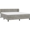 Box spring postel s matrací 160x200 cm samet [3127439]