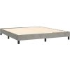 Box spring postel s matrací 160x200 cm samet [3127439]