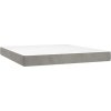 Box spring postel s matrací 160x200 cm samet [3127439]
