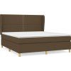 Box spring postel s matrací 160x200 cm textil [3128459] (Barva Modrá)