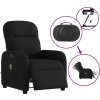 Elektrické masážní polohovací křeslo textil [3302964] (Barva Černá)