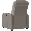 Elektrické polohovací křeslo textil [3302953] (Barva Tmavě šedá)