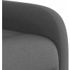 Polohovací křeslo textil [4015522] (Barva Světle šedá)