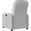 Polohovací křeslo textil [4015522] (Barva Světle šedá)