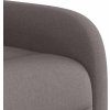Polohovací křeslo textil [4015522] (Barva Světle šedá)