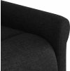 Polohovací křeslo textil [4015658] (Barva Černá)