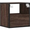 Nástěnný noční stolek 40x31x39,5 cm [848738] (Barva Kouřový dub)