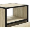 Nástěnný noční stolek 40x31x39,5 cm [848738] (Barva Kouřový dub)