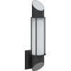 Venkovní nástěnné svítidlo nerezová ocel [4006294] (Barva Černá)