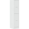 Skříňka na léky 30 x 41 x 144,5 cm kompozitní dřevo [855529] (Barva Bílá s vysokým leskem)