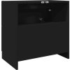 Skříňka pod umyvadlo 59 x 37 x 59 cm kompozitní dřevo [848109] (Barva Černá)