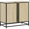 Koupelnová skříňka se umyvadlem 65x33x60 cm kompozit [849285] (Barva dub sonoma)