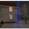 Vánoční stromek kužel 3 000 ch LED diod 230 x 800 cm [343515] (Barva Modrá)