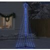 LED vánoční stromek 447 ch LED diod 250 cm [4016434] (Barva Modrá)