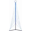 LED vánoční stromek 525 ch LED diod 302 cm [4016418] (Barva Modrá)