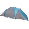 Rodinný stan kopule pro 6 osob nepromokavý [4009387] (Barva Modrá)