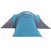 Rodinný stan kopule pro 6 osob nepromokavý [4009387] (Barva Modrá)