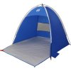 Plážový stan pro 3 osoby azurově nepromokavý [4009457] (Barva Šedá)
