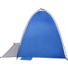 Plážový stan pro 3 osoby azurově nepromokavý [4009457] (Barva Šedá)