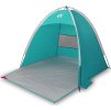 Plážový stan pro 3 osoby azurově nepromokavý [4009457] (Barva Šedá)