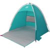 Plážový stan pro 3 osoby azurově nepromokavý [4009457] (Barva Šedá)
