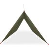 Kempingová plachta 506 x 306 cm nepromokavá [4009600] (Barva Olivově zelená)