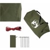 Kempingová plachta 506 x 306 cm nepromokavá [4009600] (Barva Olivově zelená)
