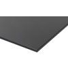 Nástěnná magnetická tabule skleněná 60 x 20 cm [30106] (Barva Černá)