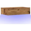 Noční stolek 60 x 35 cm kompozitní dřevo [3329160] (Barva dub artisan)