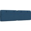 Polštář na čelo postele 160 cm textil [4019229] (Barva Tmavě hnědá)