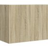 Nástěnná skříňka 75 x 35 x 60 cm kompozitní dřevo [848418] (Barva dub sonoma)