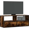 TV skříňka 100 x 31 x 39,5 cm kompozitní dřevo a kov [848930] (Barva dub sonoma)