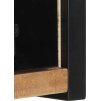 TV skříňka 100x30x25 cm masivní hrubé mangovníkové dřevo [4013597]