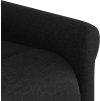 Polohovací křeslo textil [4015638] (Barva Černá)