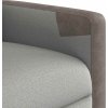 Masážní polohovací křeslo textil [4104843] (Barva Obláčkově šedá)