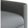 Elektrické masážní polohovací křeslo textil [3324046] (Barva Tmavě šedá)