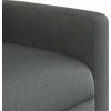 Elektrické masážní polohovací křeslo textil [3324046] (Barva Tmavě šedá)