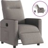 Elektrické polohovací křeslo textil [3324043] (Barva Taupe)