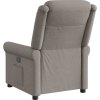 Elektrické polohovací křeslo textil [3303295] (Barva Tmavě šedá)