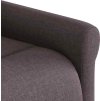 Zvedací polohovací křeslo textil [3303378] (Barva Hnědá)